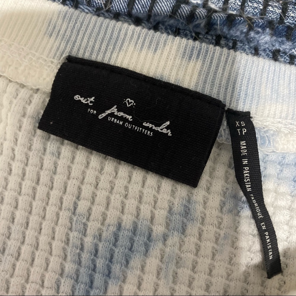 NWOT Urban Outfitters | Blue Tie Dye Crewneck - Picture 3 of 3